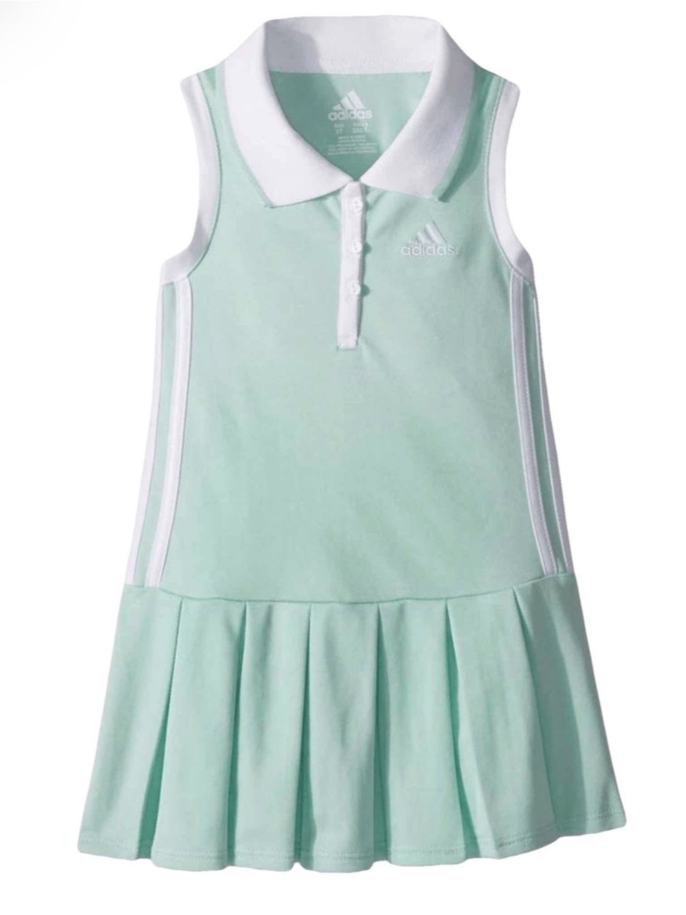 adidas - Mint Green Sleeveless Tennis Dress